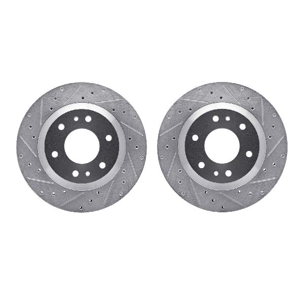 Disc Brake Rotor Set - Front for 2002-2005 GMC Envoy (Dynamic Friction 7002-48002)