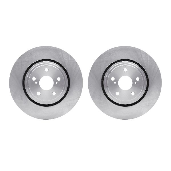 Disc Brake Rotor Set - Front for 2010-2015 Lexus RX450h (Dynamic Friction 6002-76137)