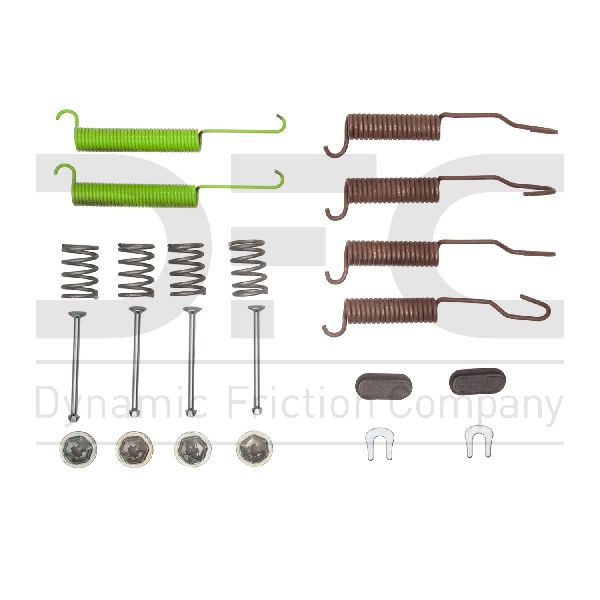 Drum Brake Hardware Kit - Rear for 1967-1977 Dodge Charger (Dynamic Friction 370-39006)
