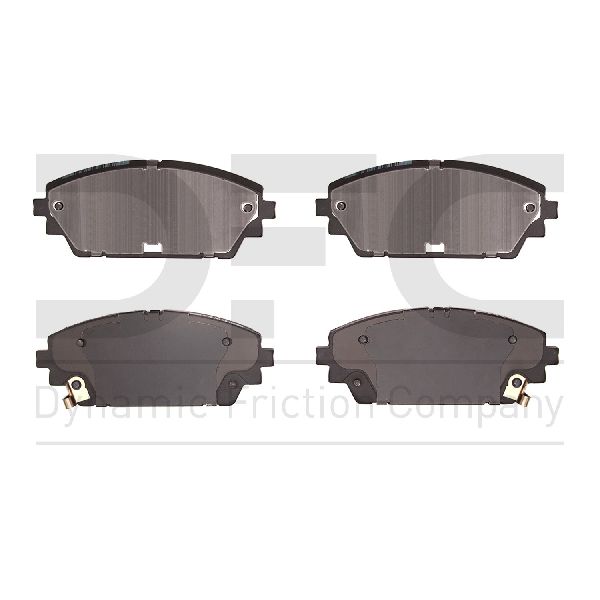 Disc Brake Pad Set - Front for 2019-2025 Mazda 3 (Dynamic Friction 1551-2218-00)