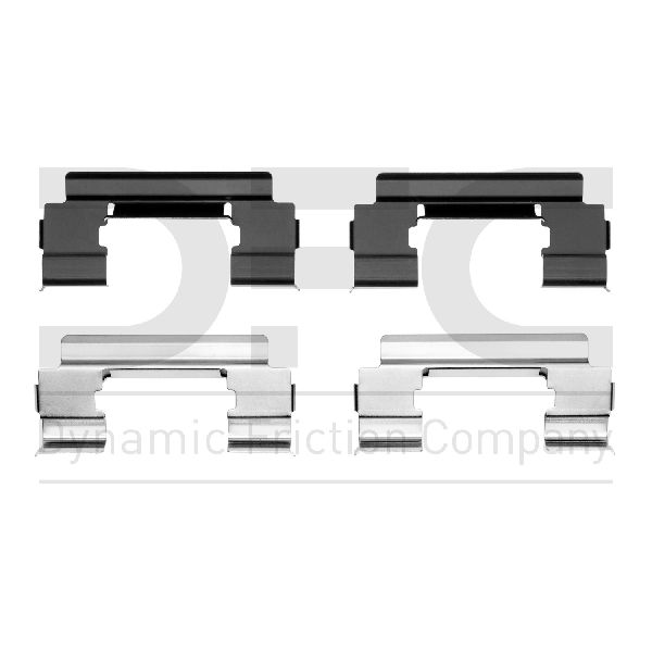 Disc Brake Hardware Kit - Front for 2005-2009 Chevrolet Corvette (Dynamic Friction 340-47030)