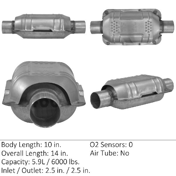 Catalytic Converter for 1980-1995 Chevrolet Camaro (Eastern Catalytic 70318)