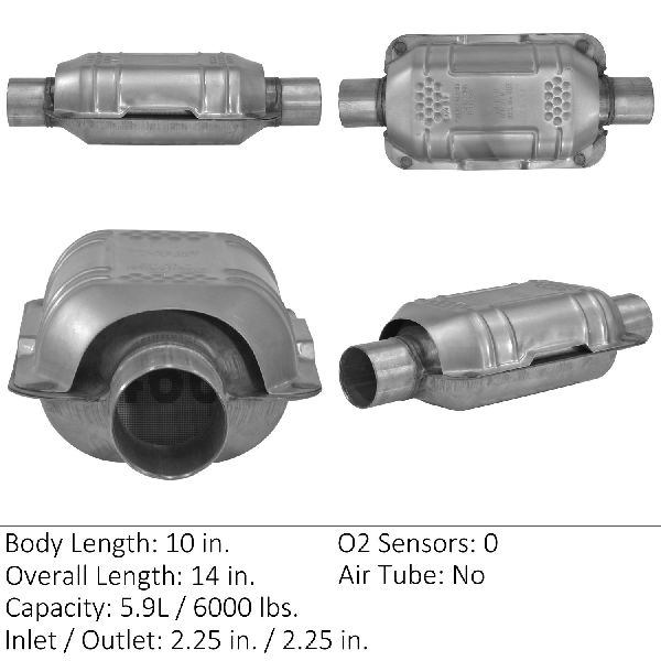 Catalytic Converter for 1992-2002 Dodge Caravan (Eastern Catalytic 83165)