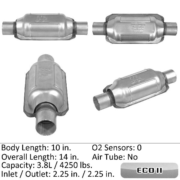 Catalytic Converter - Front, Rear, Rear Left, Rear Right (Eastern Catalytic 82565)