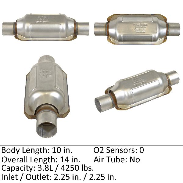 Catalytic Converter - Center, Left, Rear, Rear Left, Rear Right (Eastern Catalytic 70258)