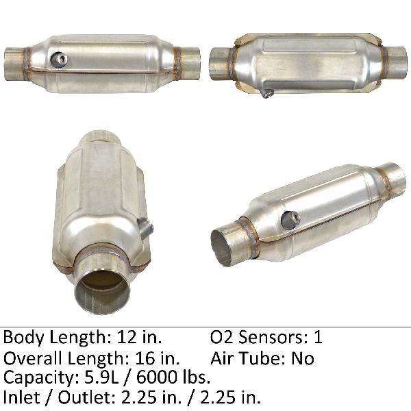 Catalytic Converter - Left, Right for 2011-2014 Ford E-250 (Eastern Catalytic 92735)