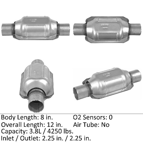 Catalytic Converter - Rear Left, Rear Right for 2006 Lexus GS300 (Eastern Catalytic 70248)