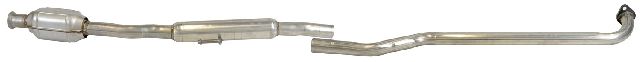 Catalytic Converter - Center for 1998-2002 Toyota Corolla (Eastern Catalytic 630527)