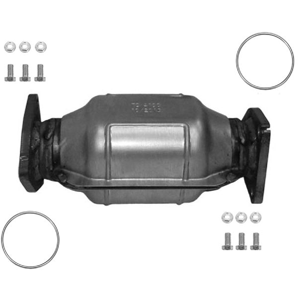Catalytic Converter - Rear for 2009-2015 Honda Pilot (Eastern Catalytic 40925)