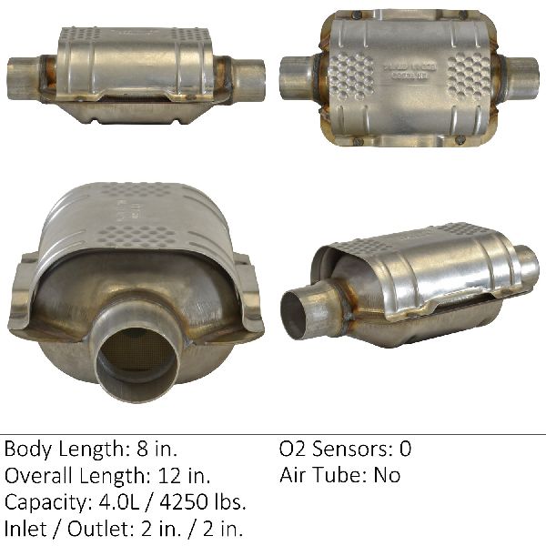 Catalytic Converter - Front for 1989-1997 Ford Thunderbird (Eastern Catalytic 70382)