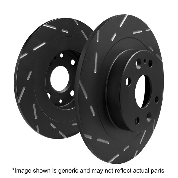 Disc Brake Rotor - Rear for 1991-2003 Ford Escort (EBC Brakes USR639)