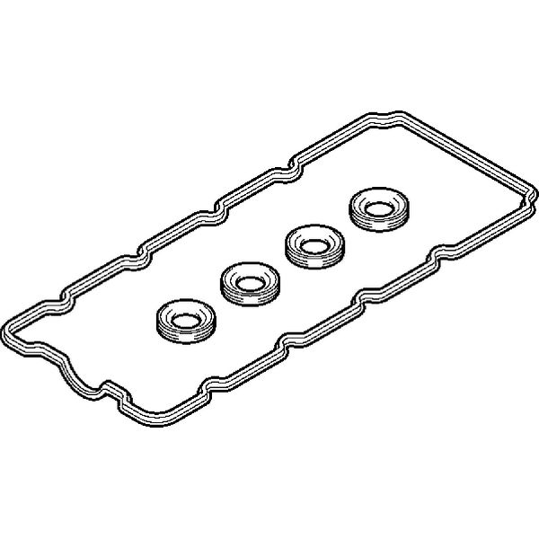 Engine Valve Cover Gasket Set for 2002-2008 Mini Cooper (Elring 498.990)