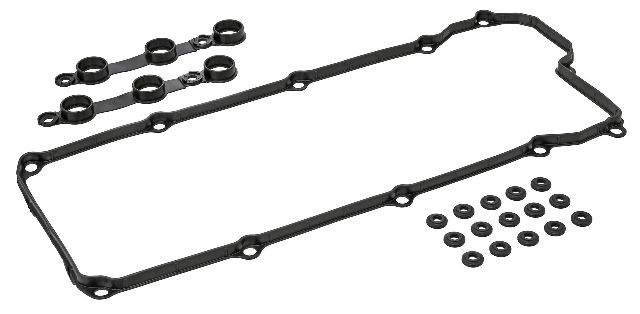 Engine Valve Cover Gasket Set for 1992-1995 BMW 320i (Elring 318.580)