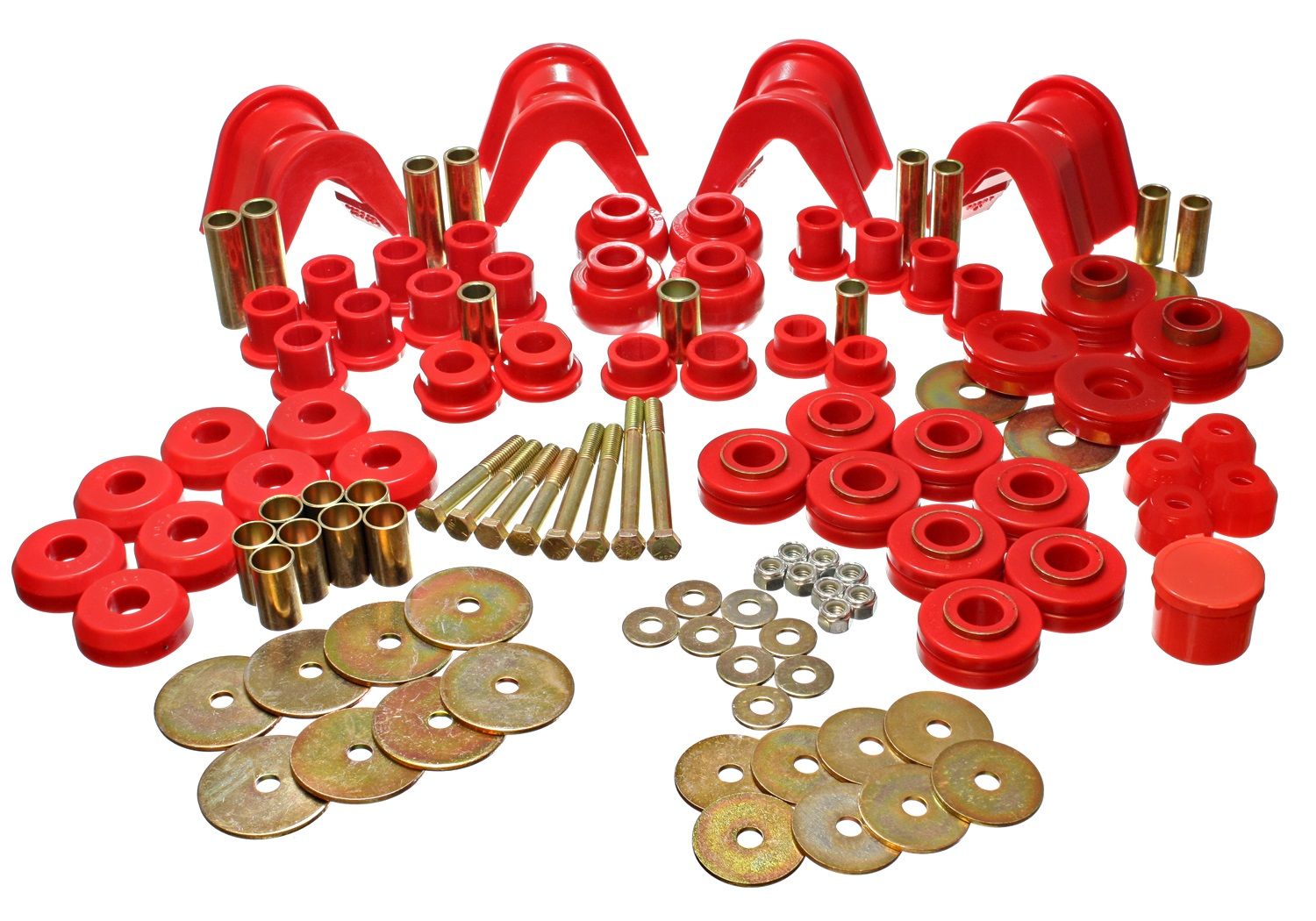 1977, 1976, 1975, 1974, 1973, 1972, 1971, 1970, 1969, 1968, 1967, 1966 Ford Bronco Suspension Bushing Kit