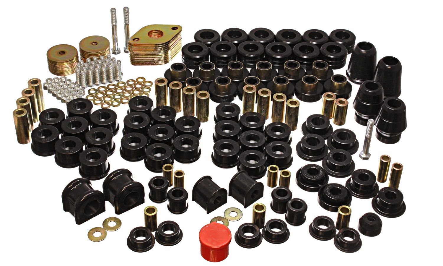 2017, 2016, 2015, 2014, 2013, 2012, 2011, 2010, 2009, 2008, 2007 Jeep Wrangler Suspension Bushing Kit