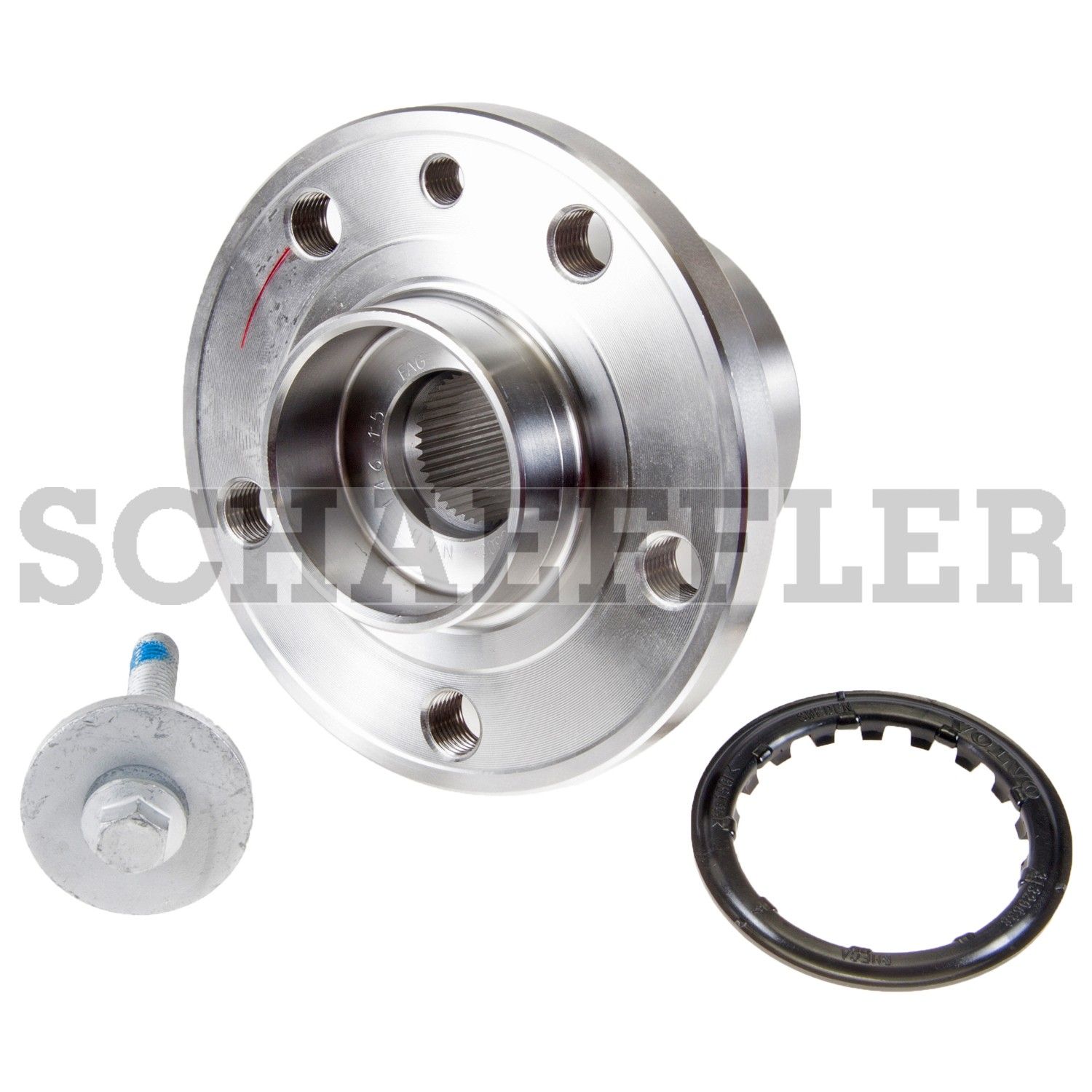 2016, 2015, 2014, 2013, 2012, 2011, 2010, 2009, 2008, 2007 Volvo S80 Wheel Bearing and Hub Assembly
