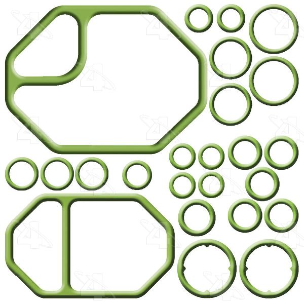 A/C System O-Ring and Gasket Kit for 1985-1993 Mercedes-Benz 300D (Four Seasons 26769)