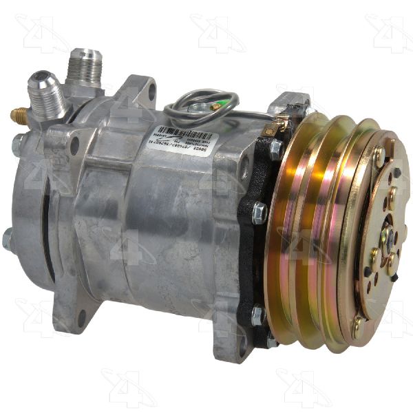 A/C Compressor for 1974-1977 Mazda 808 (Four Seasons 58033)
