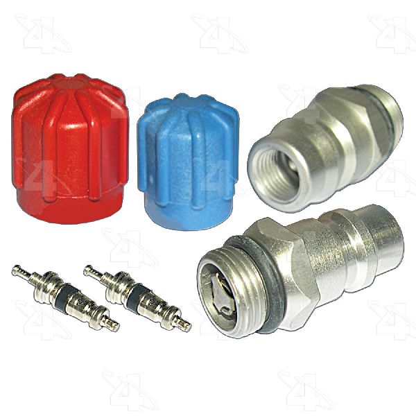 A/C System Valve Core and Cap Kit for 1994-2005 Buick LeSabre (Four Seasons 26778)