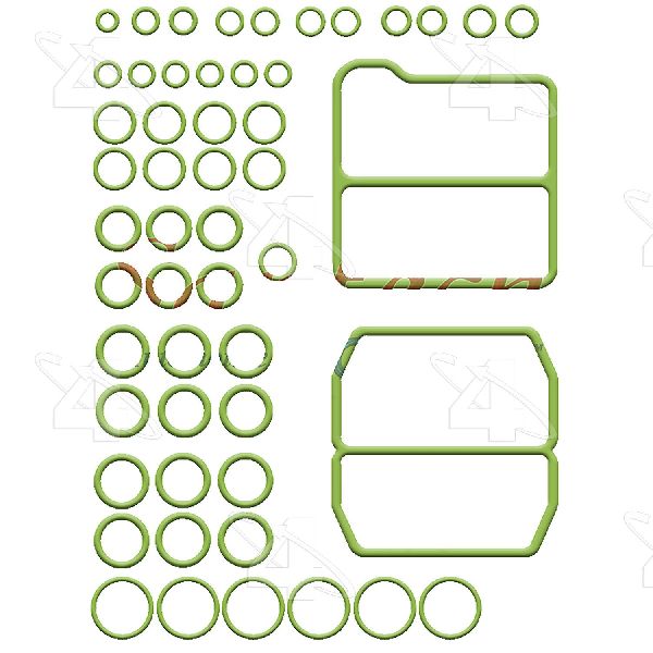 A/C System O-Ring and Gasket Kit for 1988-1992 Eagle Premier (Four Seasons 26764)