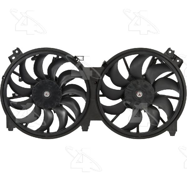Dual Radiator and Condenser Fan Assembly (Four Seasons 76100)