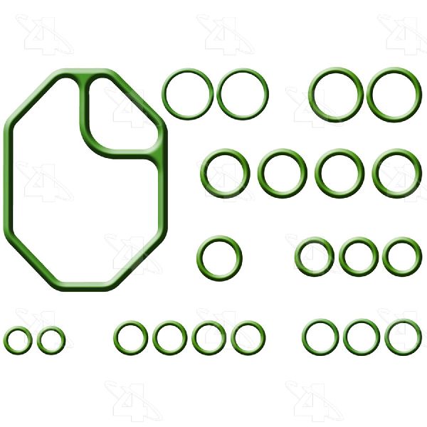 A/C System O-Ring and Gasket Kit for 1996-2000 Dodge Caravan (Four Seasons 26702)