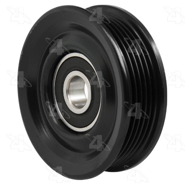 Accessory Drive Belt Idler Pulley for 2002-2008 Ford E-150 Econoline (Four Seasons 45069)
