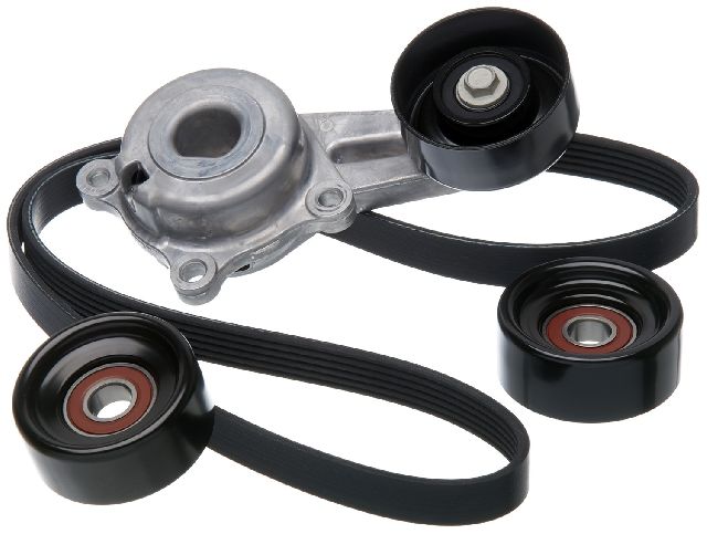 Serpentine Belt Drive Component Kit for 2011-2014 Ford Lobo (Gates 90K-39179A)