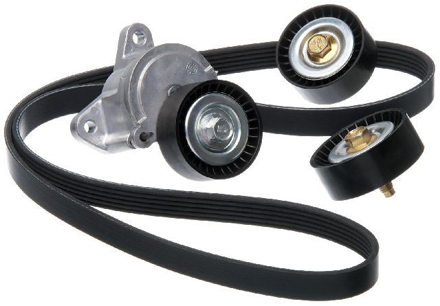 Serpentine Belt Drive Component Kit for 2008-2017 Jeep Compass (Gates 90K-39053)