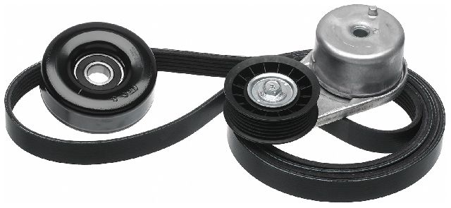 Serpentine Belt Drive Component Kit for 2000-2005 Ford Explorer (Gates 90K-38137A)