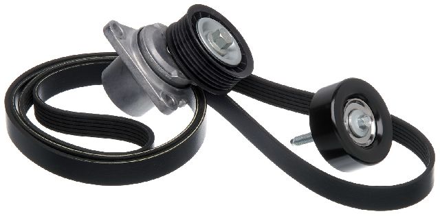 Serpentine Belt Drive Component Kit for 2010-2013 Mazda 6 (Gates 90K-38409A)
