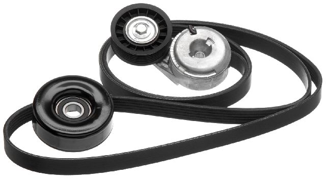 Serpentine Belt Drive Component Kit for 1997-1999 Ford Explorer (Gates 90K-38102)