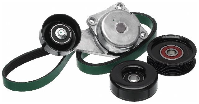 Serpentine Belt Drive Component Kit for 2007-2008 Ford E-150 Econoline (Gates 90K-38274F)