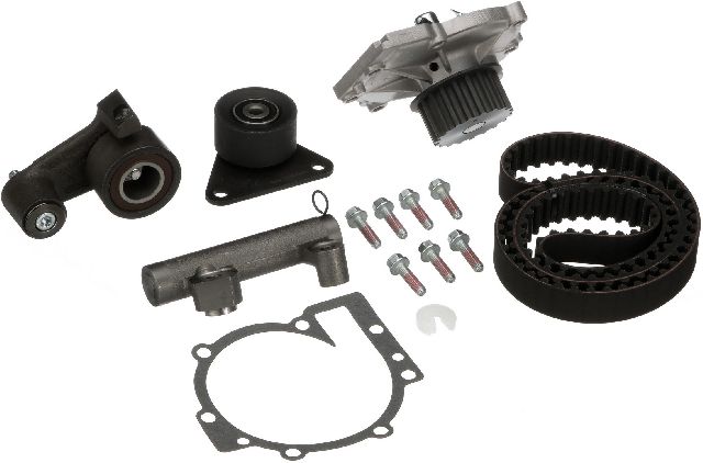 Engine Timing Belt Kit with Water Pump for 1998-2000 Volvo S70 (Gates TCKWP252)