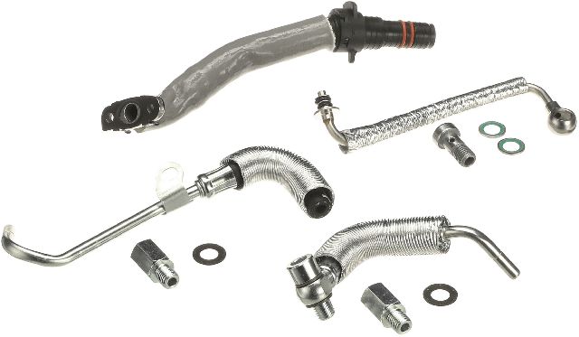 Turbocharger Coolant and Oil Supply / Return Line  (Gates TL105K)
