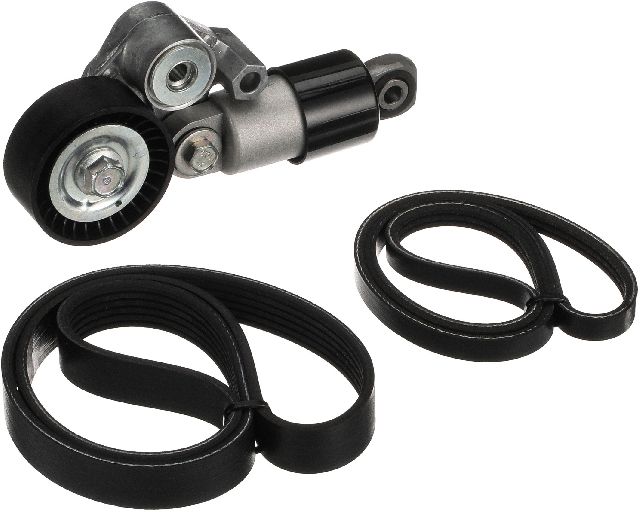 Serpentine Belt Drive Component Kit for 2018-2021 Mazda 6 (Gates 90K-39390B)