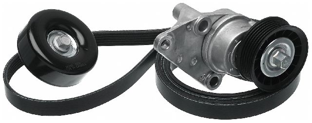 Serpentine Belt Drive Component Kit for 2007-2008 Cadillac Escalade EXT (Gates 90K-38158D)