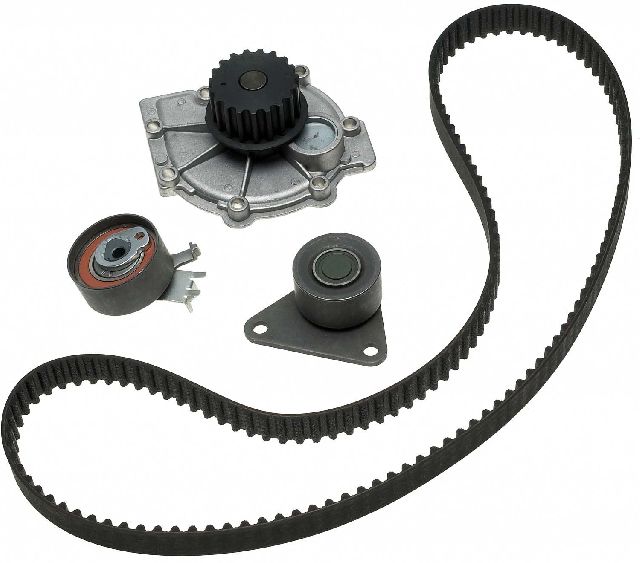 Engine Timing Belt Kit with Water Pump for 2003-2006 Volvo XC90 (Gates TCKWP331)