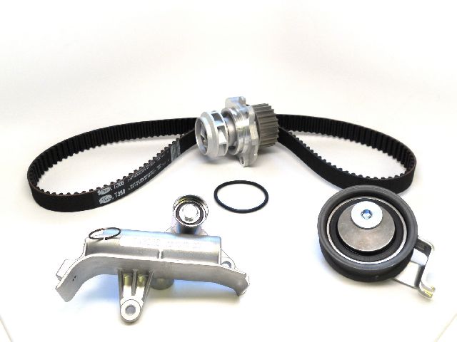 Engine Timing Belt Kit with Water Pump for 2001 Audi A4 (Gates TCKWP306M)