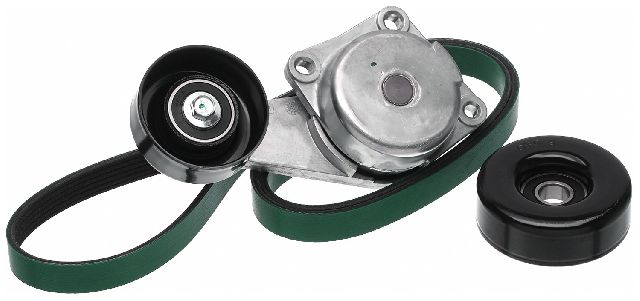 Serpentine Belt Drive Component Kit for 2006-2016 Ford F-450 Super Duty (Gates 90K-38274G)