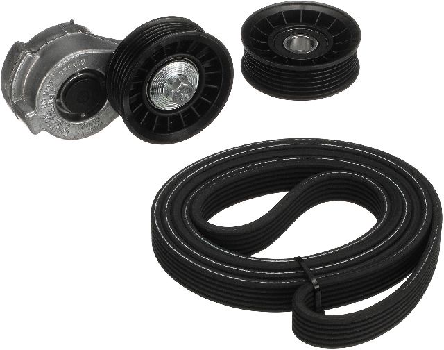 Serpentine Belt Drive Component Kit for 1996-2000 Dodge Caravan (Gates 90K-38398)