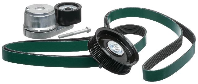 Serpentine Belt Drive Component Kit for 2011-2012 Ram 4500 (Gates 90K-38285)