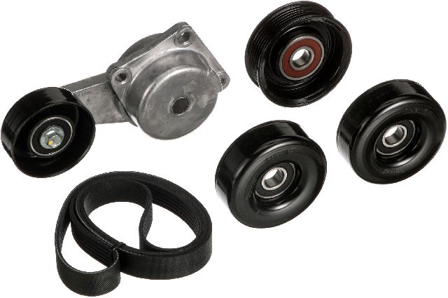 Serpentine Belt Drive Component Kit for 2006-2010 Ford Explorer (Gates 90K-38274A)