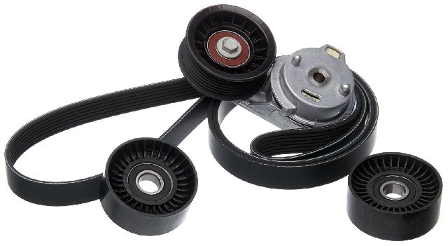 Serpentine Belt Drive Component Kit for 2003-2008 Dodge Ram 2500 (Gates 90K-38382)