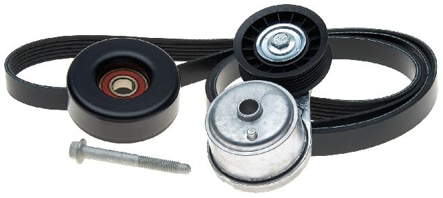 Serpentine Belt Drive Component Kit for 1997-2000 GMC C3500 (Gates 90K-38103C)