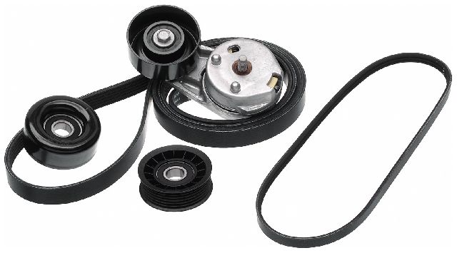 Serpentine Belt Drive Component Kit for 2008 Ford Escape (Gates 90K-38279A)