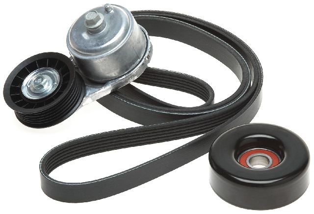 Serpentine Belt Drive Component Kit for 1996-2000 GMC C3500 (Gates 90K-38103A)