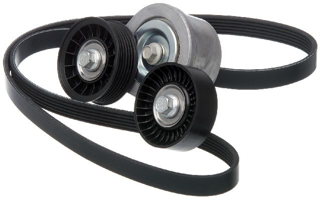 Serpentine Belt Drive Component Kit for 2007 Jeep Commander (Gates 90K-39120A)