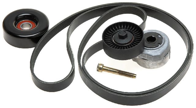 Serpentine Belt Drive Component Kit for 1998-2000 Ford Taurus (Gates 90K-38114)