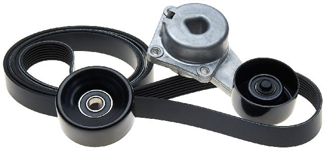 Serpentine Belt Drive Component Kit for 1997 Ford Expedition (Gates 90K-38133)